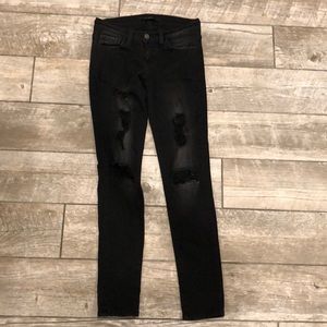 Flying Monkey Black Cut-Out Jeans